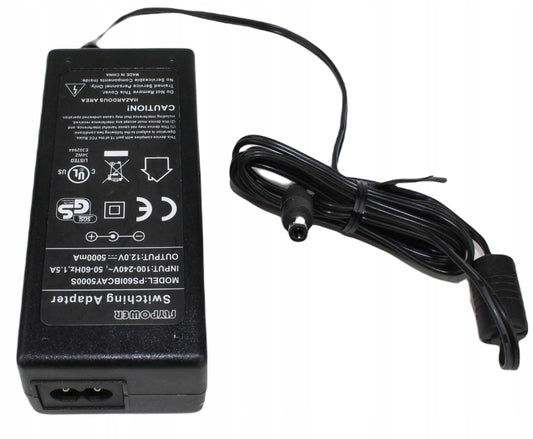 zasilacz FLYPOWER PS60IBCAY5000S 12V 5000mA 5.5mm