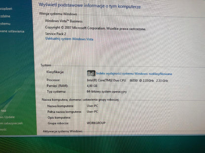 Komputer HP DC7800P E6550/4GB/HDD