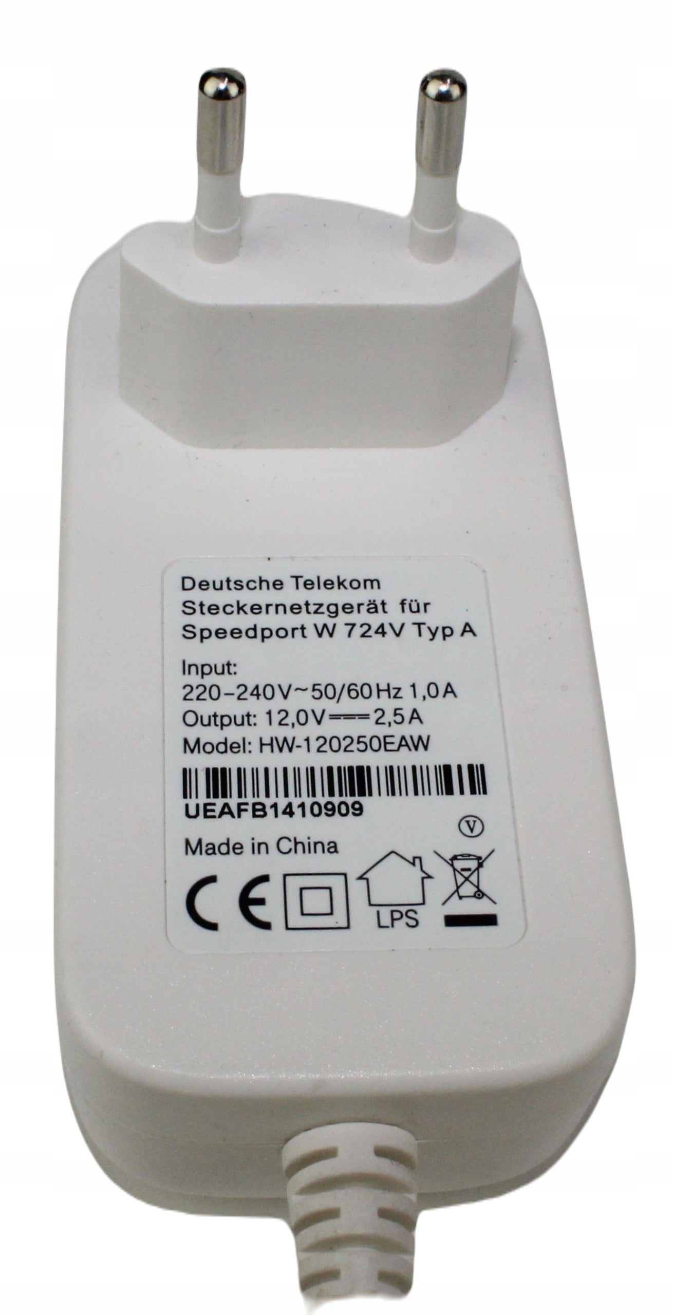 zasilacz SPEEDPORT W724V TYP A 12V 2.5A 5.5mm