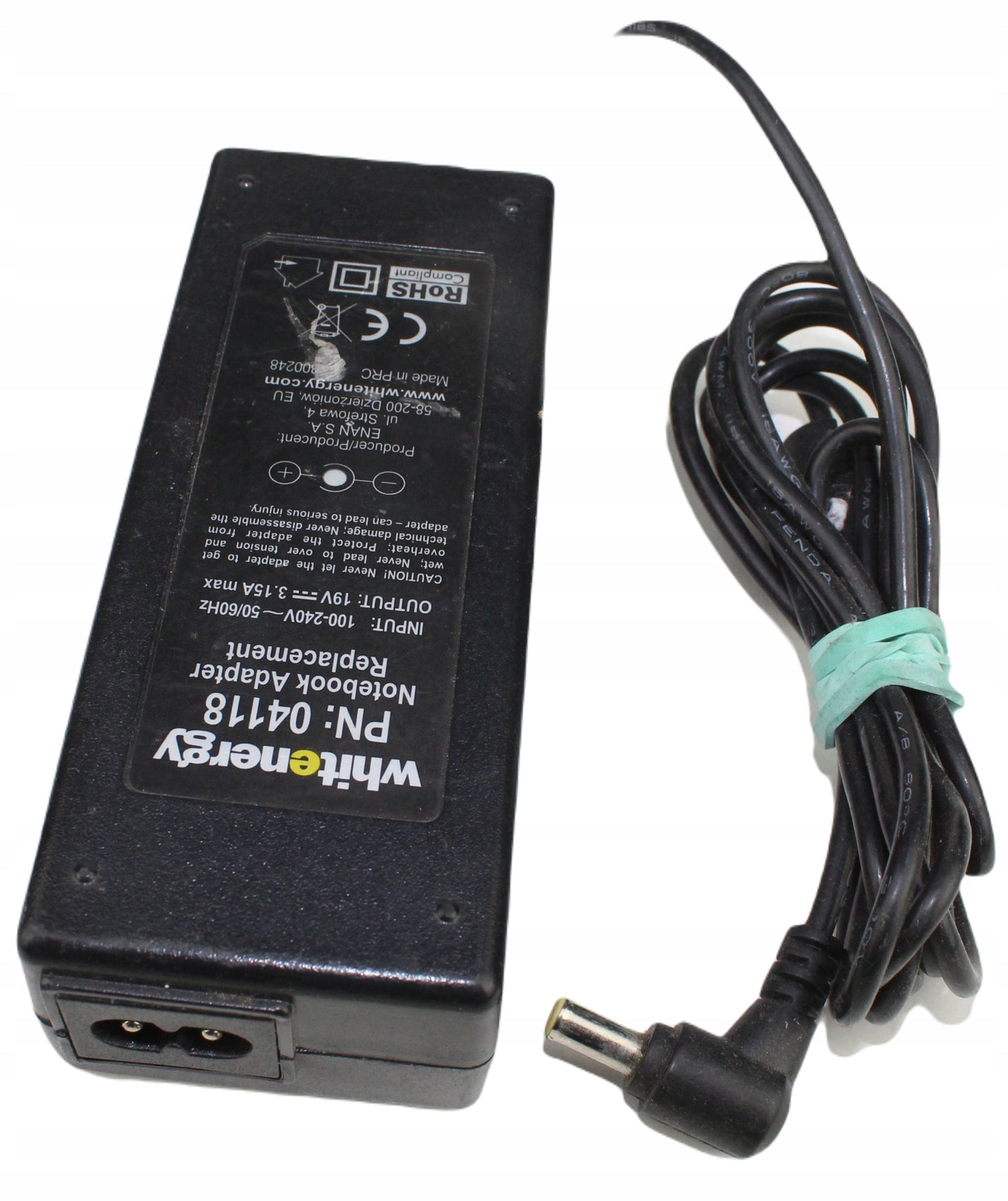 zasilacz WHITE ENERGY 04118 19V 3.15A 5mm