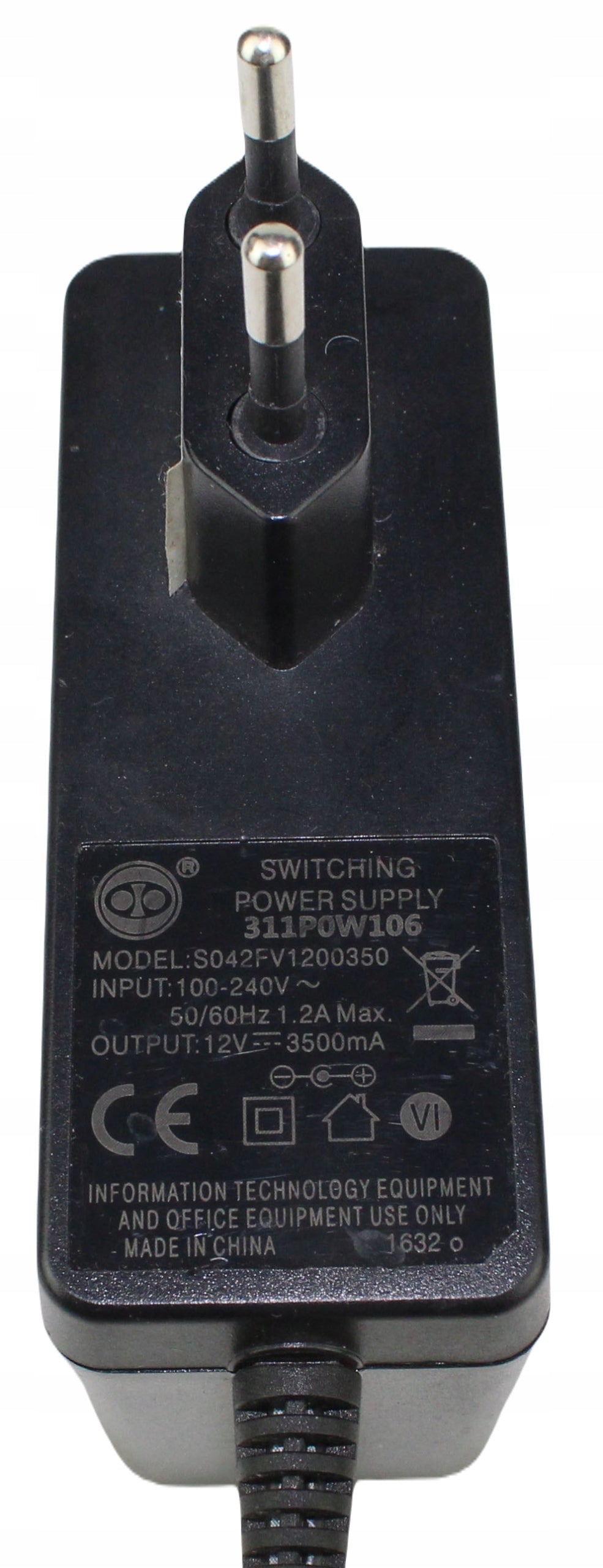 Zasilacz 311P0W106 12V 3500mA 5.5mm