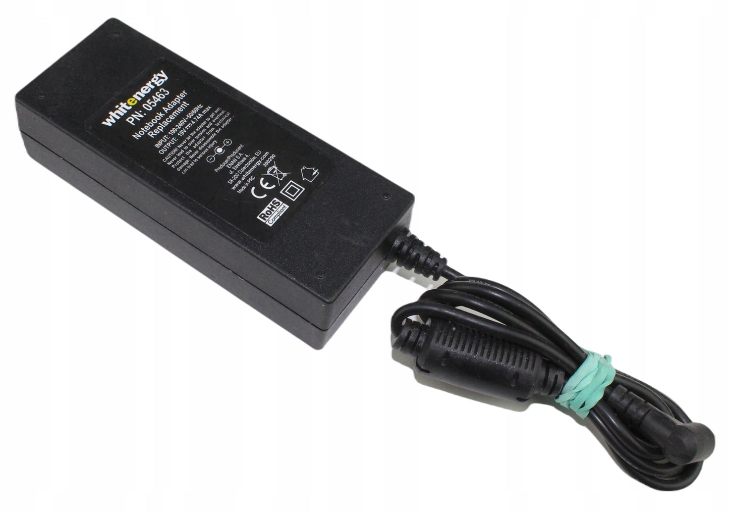 zasilacz WHITE ENERGY 05463 19V 4.74A 5.5mm