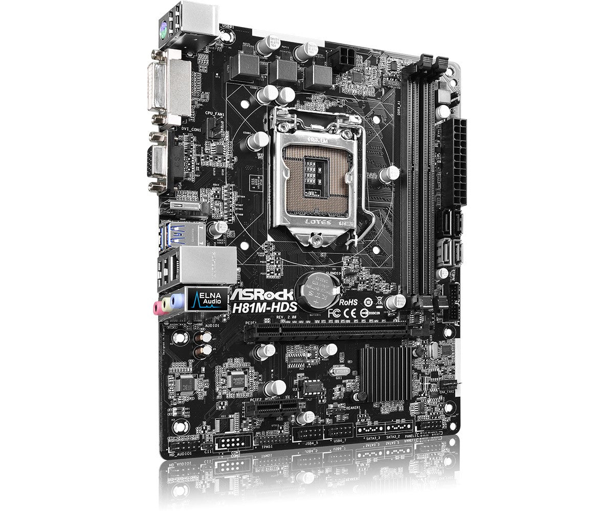 Płyta główna ASRock H81M-HDS R2.0 mATX CPU RAM