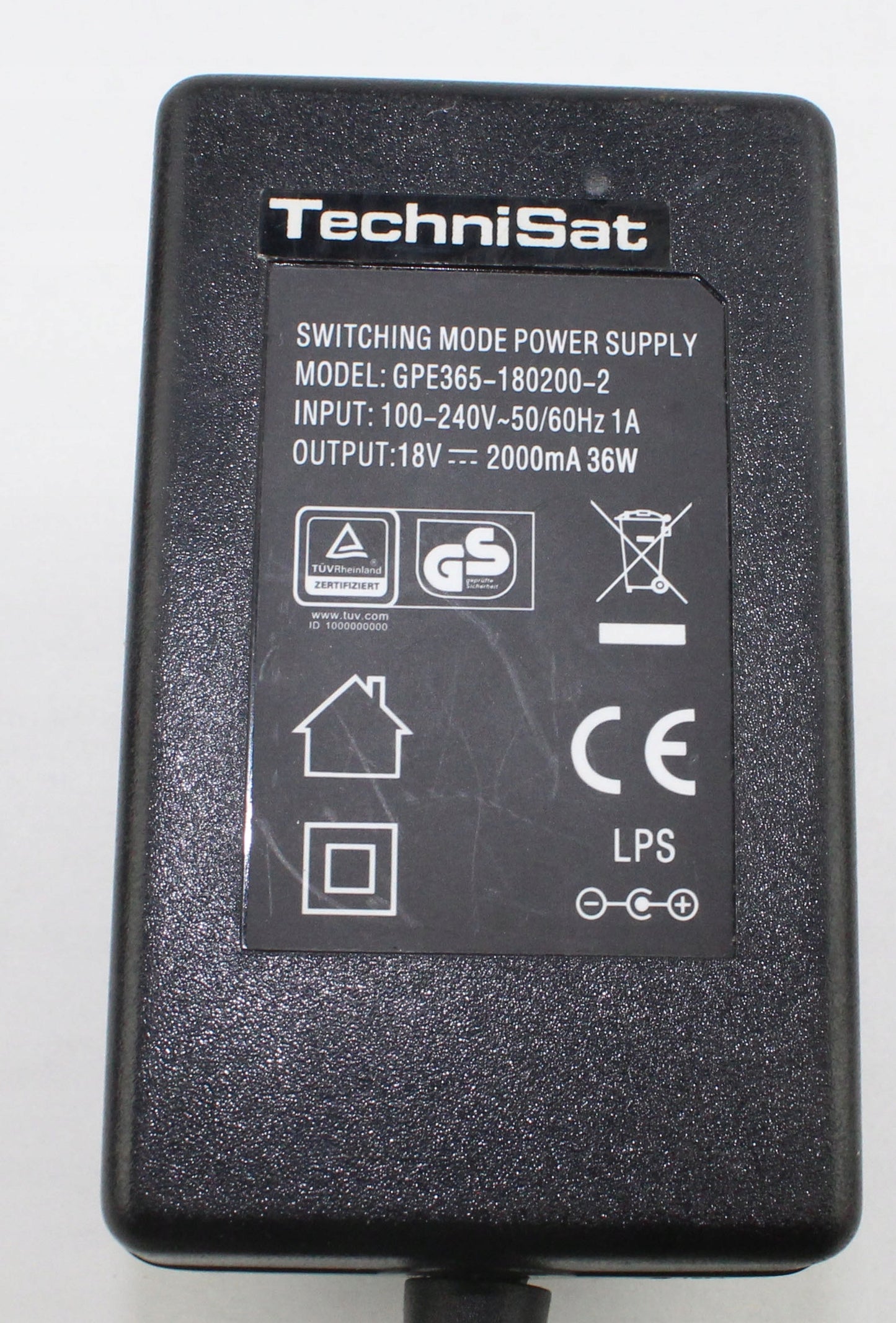 Zasilacz TECHNISAT GPE365-180200-2 18V 2000mA 5.5
