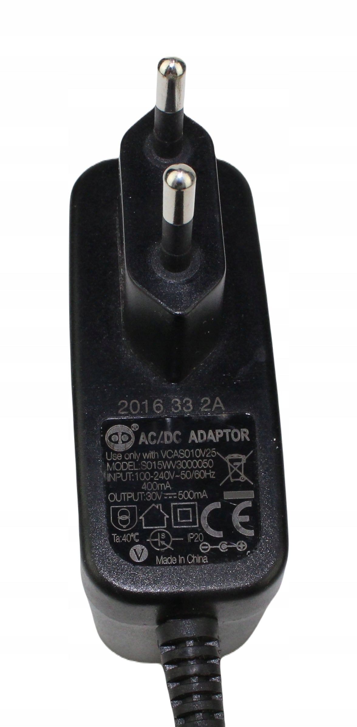 zasilacz S015WV300050 30V 500mA 5.5mm