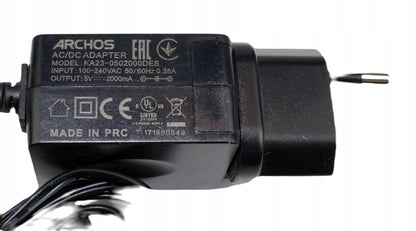 Zasilacz ARCHOS KA23-0502000DES 5V 2000mA 2.5mm