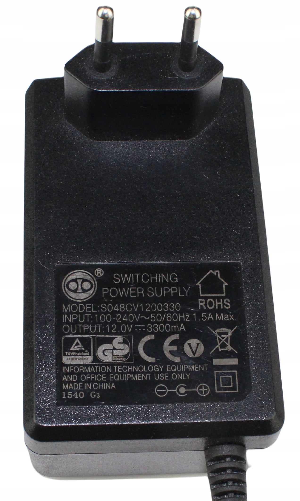 Zasilacz S048CV1200330 12V 3300mA 5.5mm