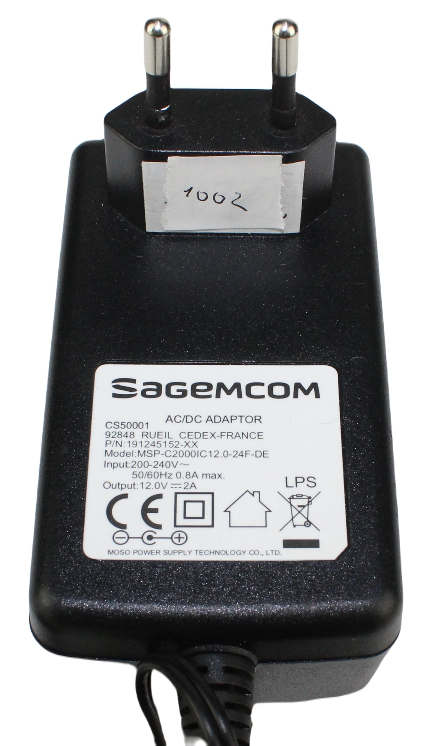 Zasilacz SAGEMCOM MSP-C2000IC12.0-24F-DE 12V 2A
