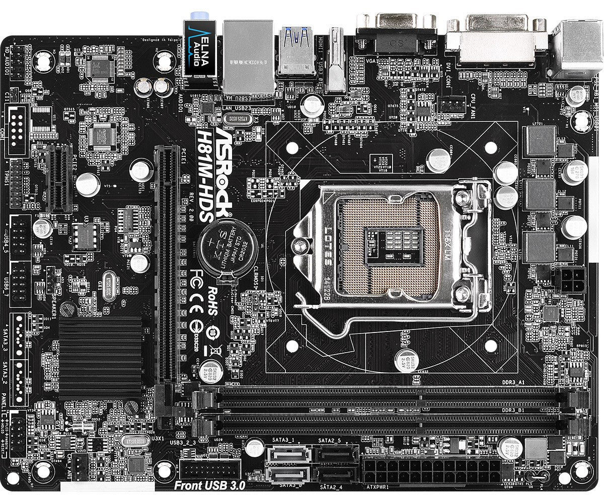Płyta główna ASRock H81M-HDS R2.0 mATX CPU RAM