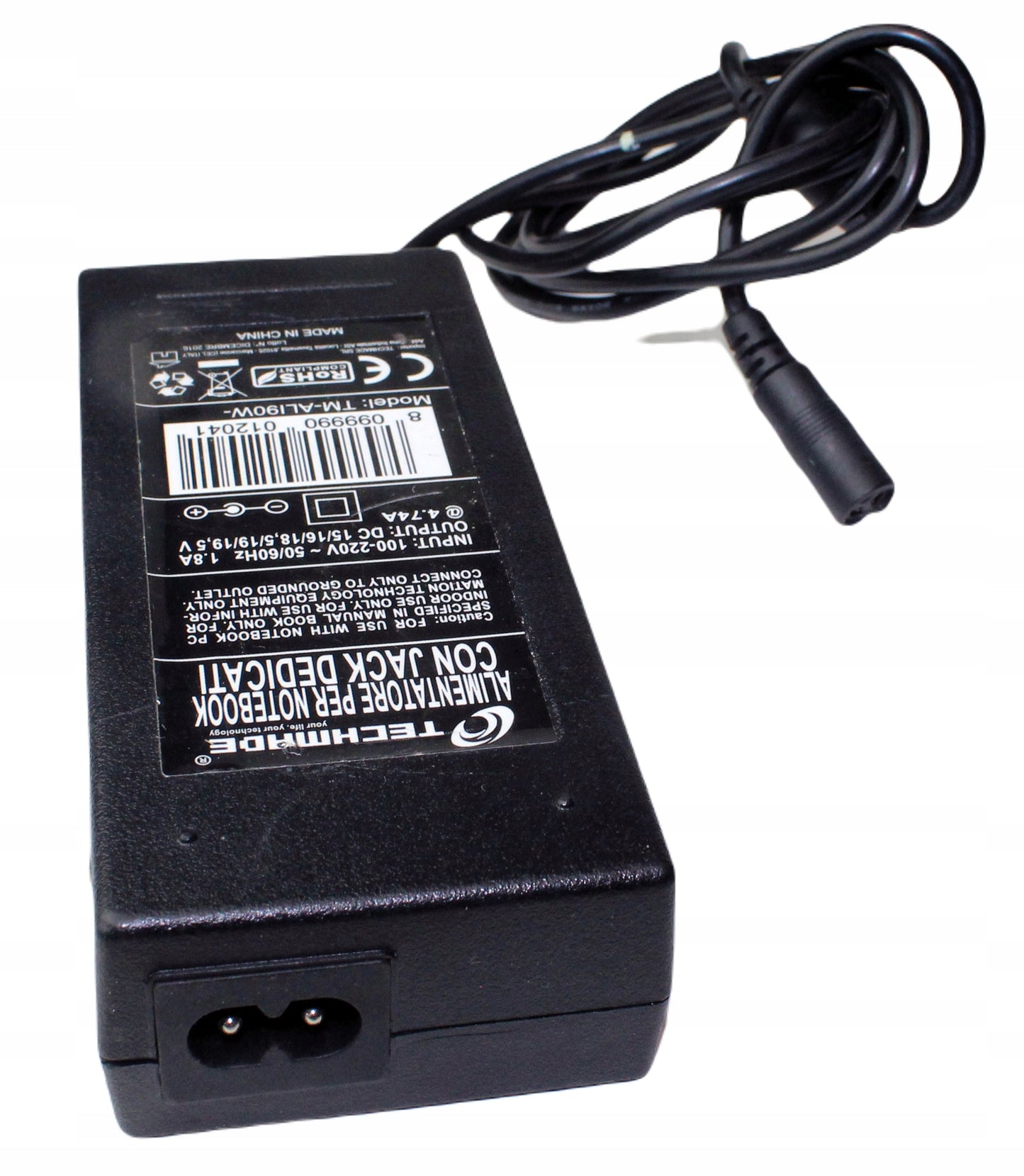 Zasilacz TECHMADE TM-ALI90W- 15V 16V 18.5V 19V