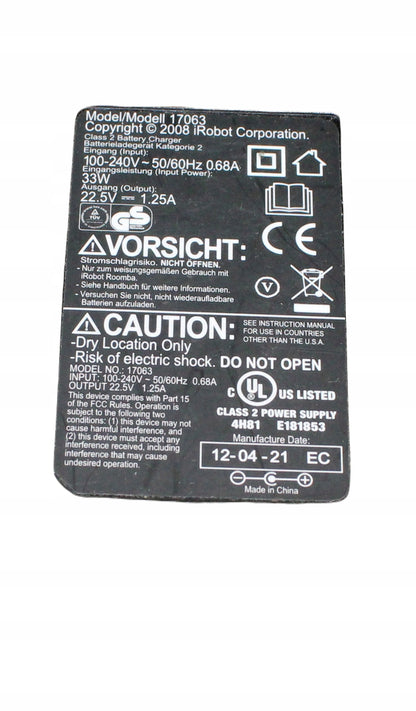 Zasilacz iROBOT 17063 22.5V 1.25A 5.5mm