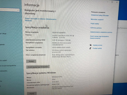 Komputer Dell Optiplex 9010 i5-3gen/8GB/ SSD HDD