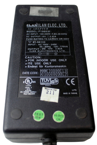 Zasilacz ILAN F196031 19V 3.42A