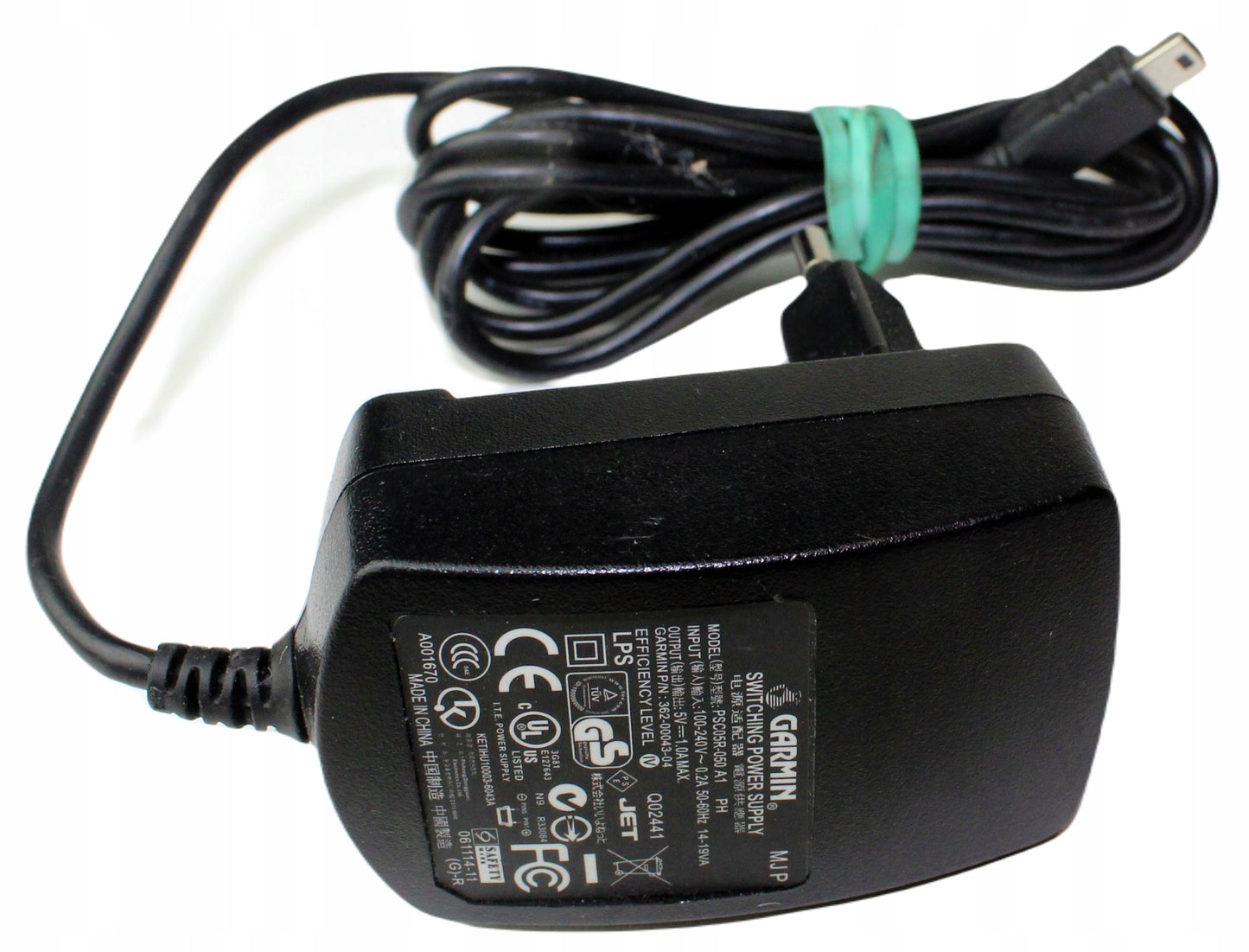 Zasilacz GARMIN PSC05R-050 A1 5V 1A