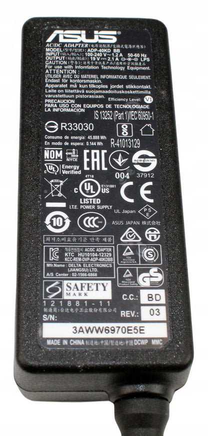 Zasilacz ASUS ADP-40KD 19V 2.1A 5.5mm