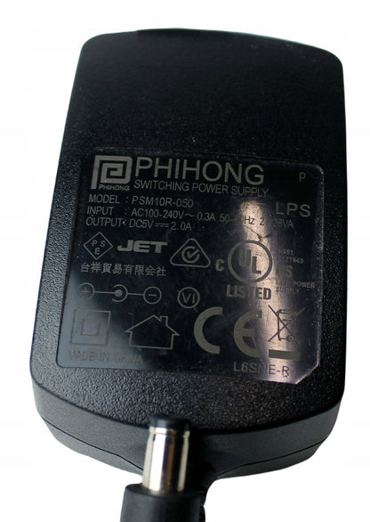 Zasilacz PHIHONG PSM10R-050 5V 2A 5.5mm