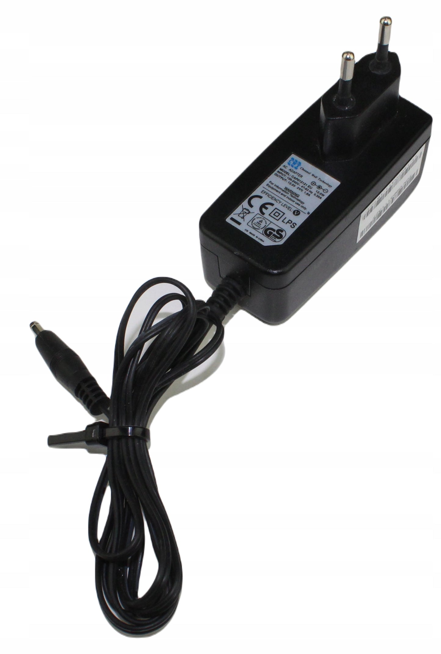 Zasilacz CWT CAP012121 12V 1.6A 4mm