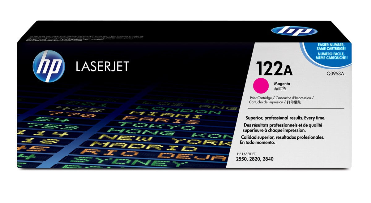 Toner HP Q3963A czerwony (magenta)