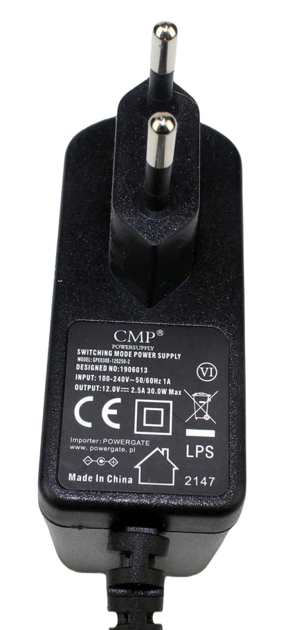 Zasilacz CMP GPE030E-120250-2 12V 2.5A 5.5mm