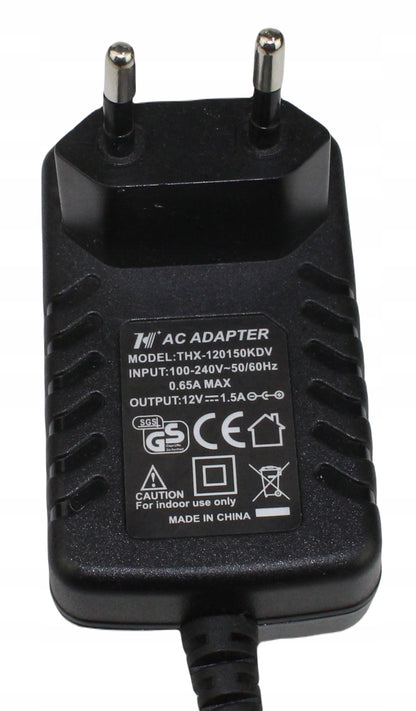 Zasilacz THX-120150KDV 12V 1.5A 5.5mm