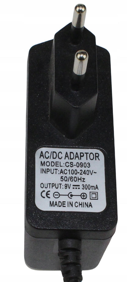 Zasilacz CS-0903 9V 300mA 5.5mm