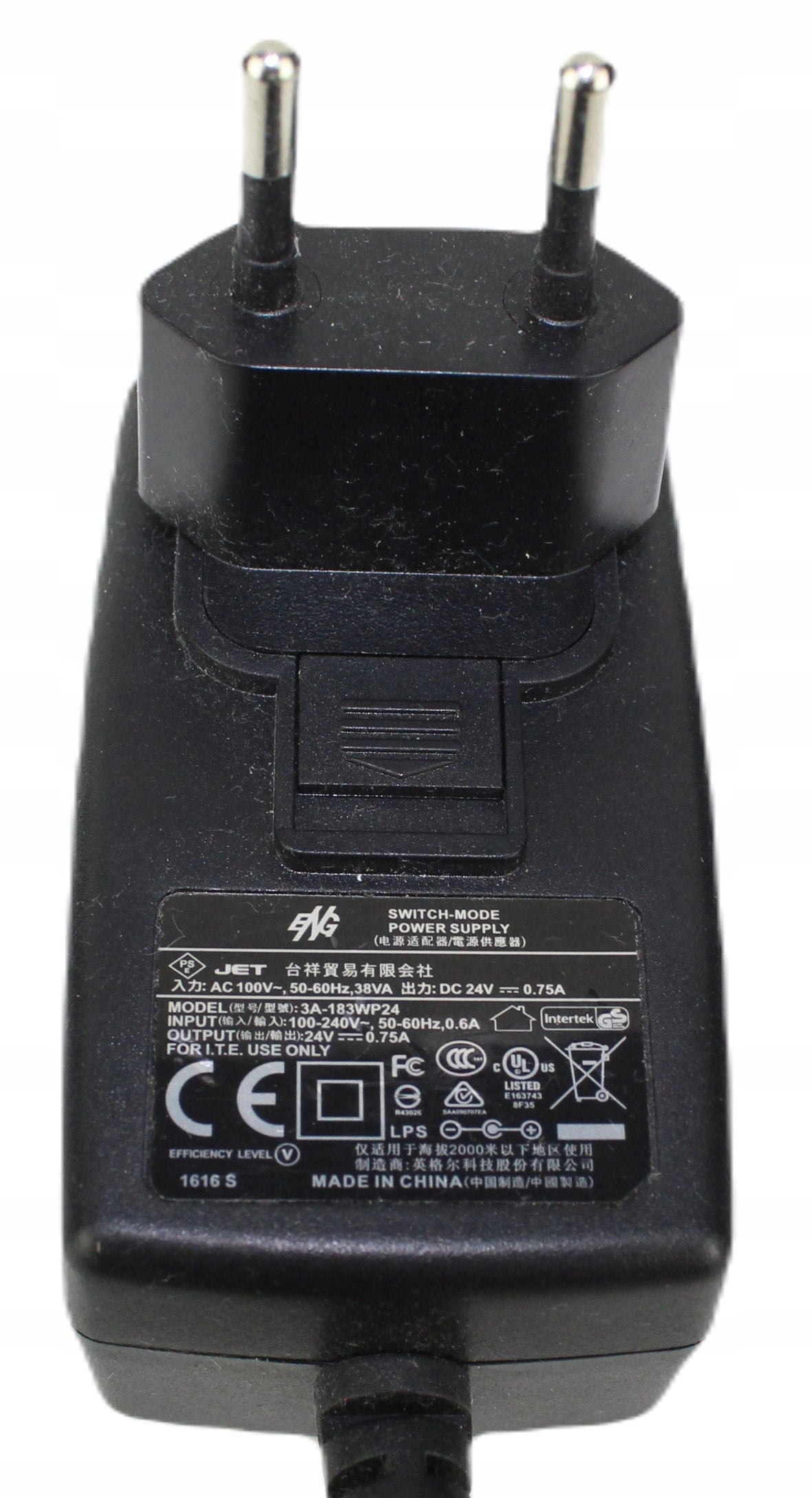 Zasilacz JET 3A-183WP24 24V 0.75A 5.5mm