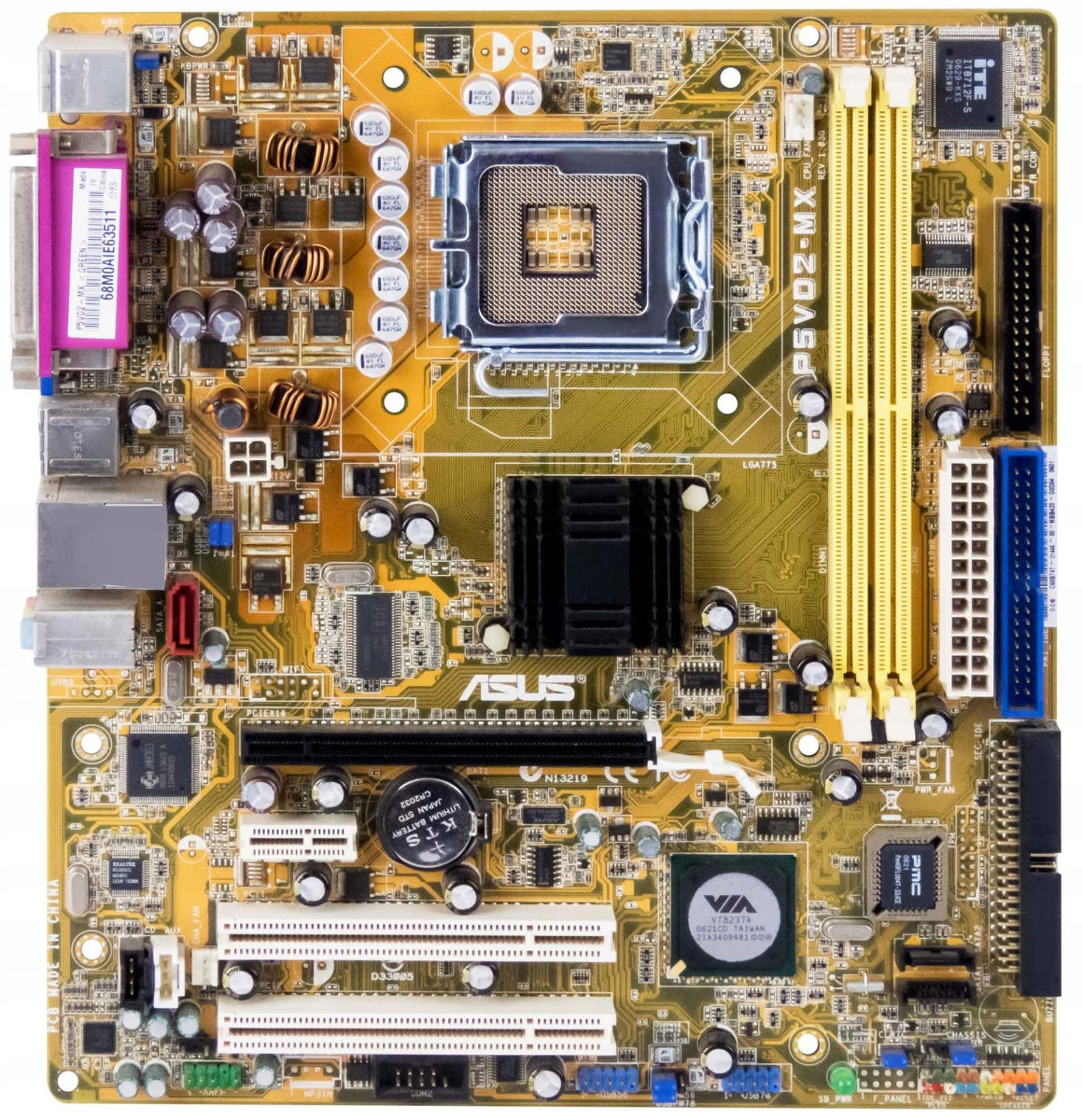 Płyta Główna Asus P5VD2-MX RAM CPU
