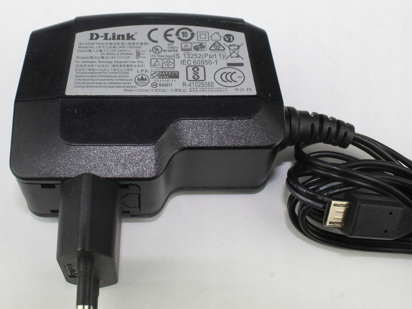 Zasilacz D-LINK WB-10E05R 5V 2A