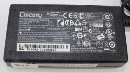 Zasilacz CHICONY A11-065N1A 19V 3.42A 5.5mm