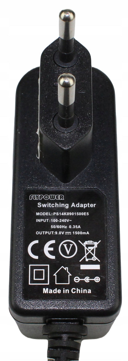 Zasilacz FLYPOWER PS14K0901500E5 9V 1500mA 4mm