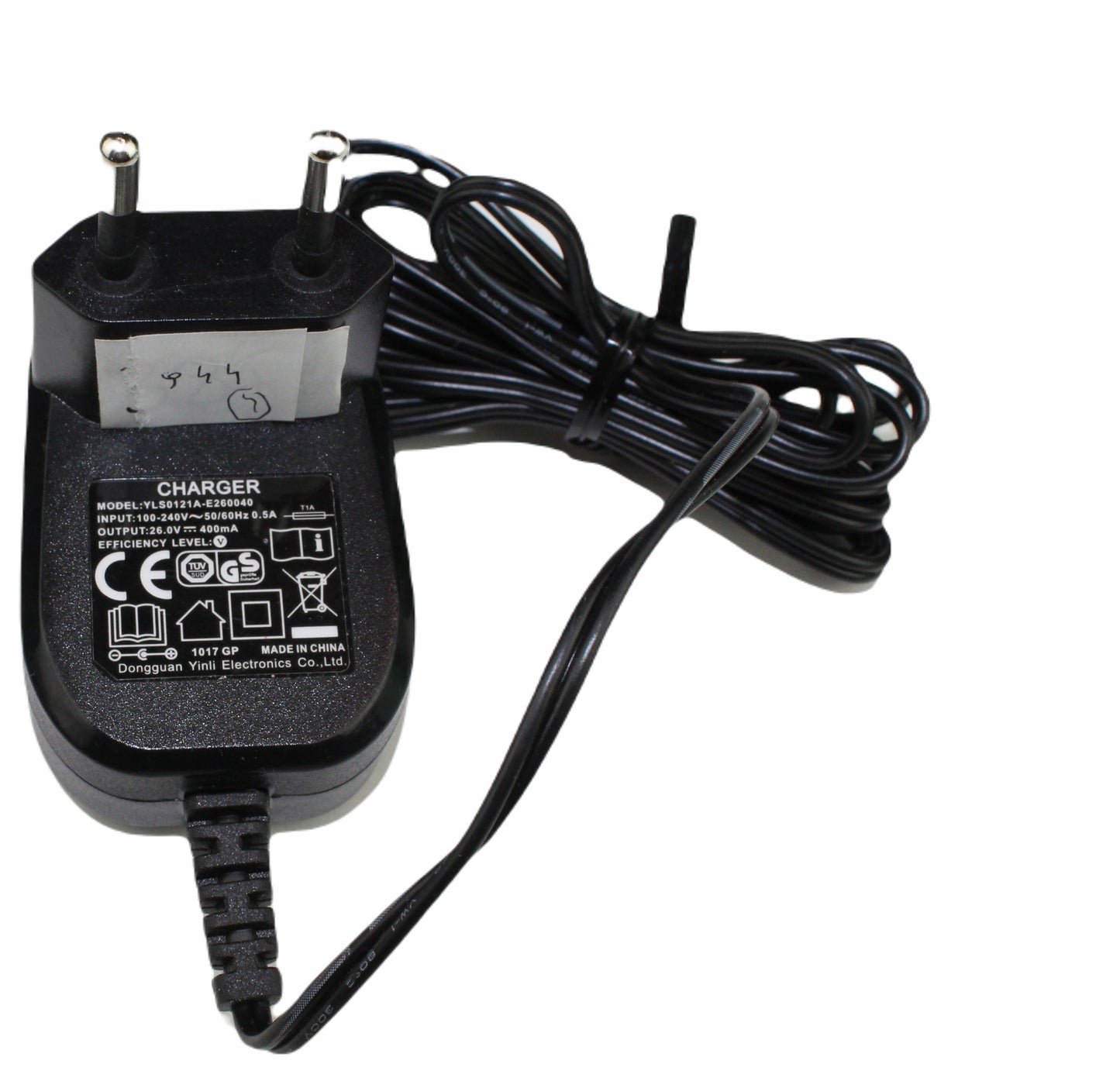 Zasilacz CHARGER YLS0121A-E260040 26V 400mA 5.5mm