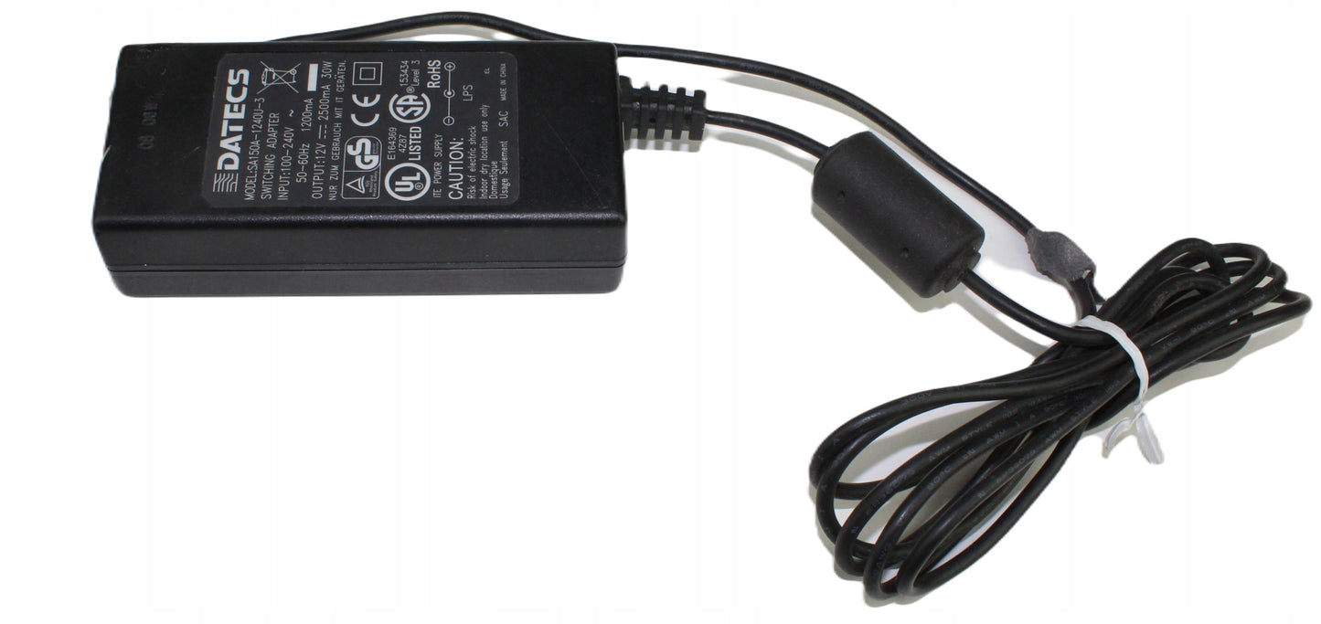 Zasilacz DATECS SA150A-1240U-3 12V 2500mA 5.5mm