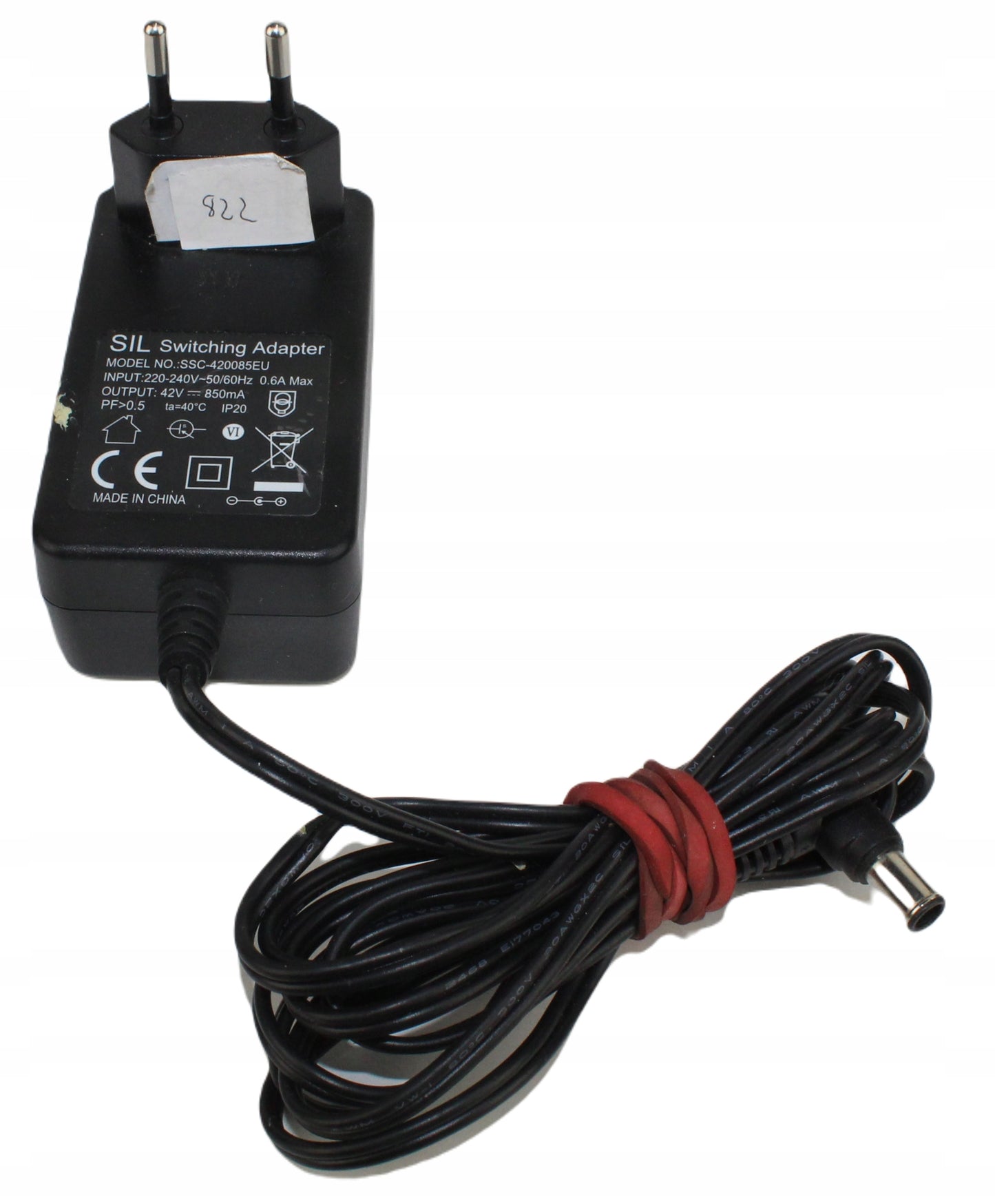Zasilacz SIL SSC-420085EU 42V 850mA 6mm