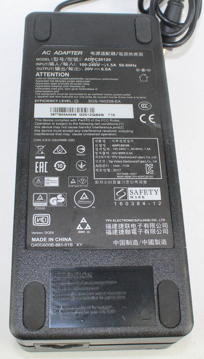 Zasilacz AC Adapter ADPC20120 120 W