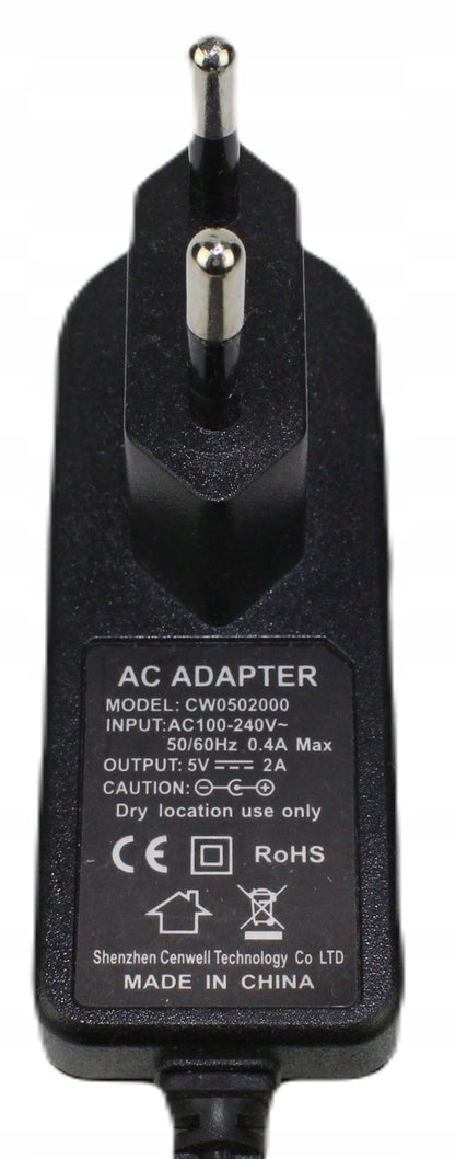 Zasilacz CW0502000 5V 2A 3.5mm