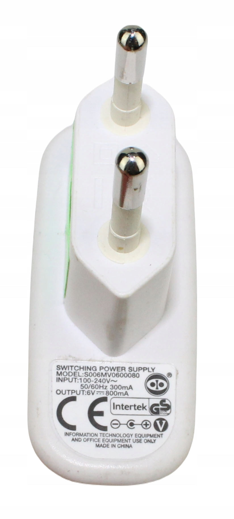 Zasilacz S006MV0600080 6V 800mA 5.5mm