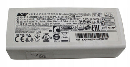 Zasilacz ACER PA-1450-26 2.37A 19V 3mm