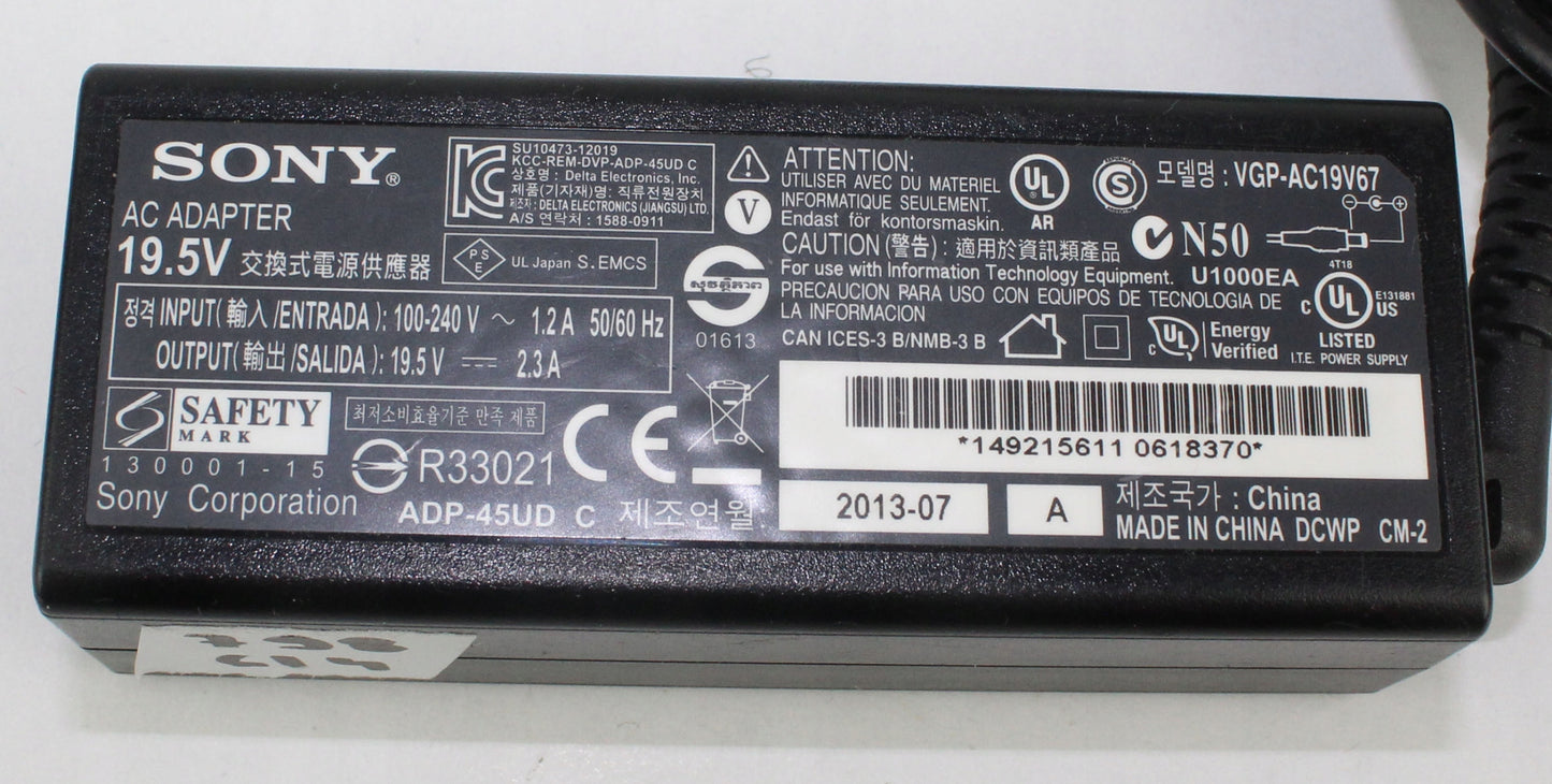 Zasilacz Sony VGP-AC19V67 19V 2.3A 6.5x4.4mm