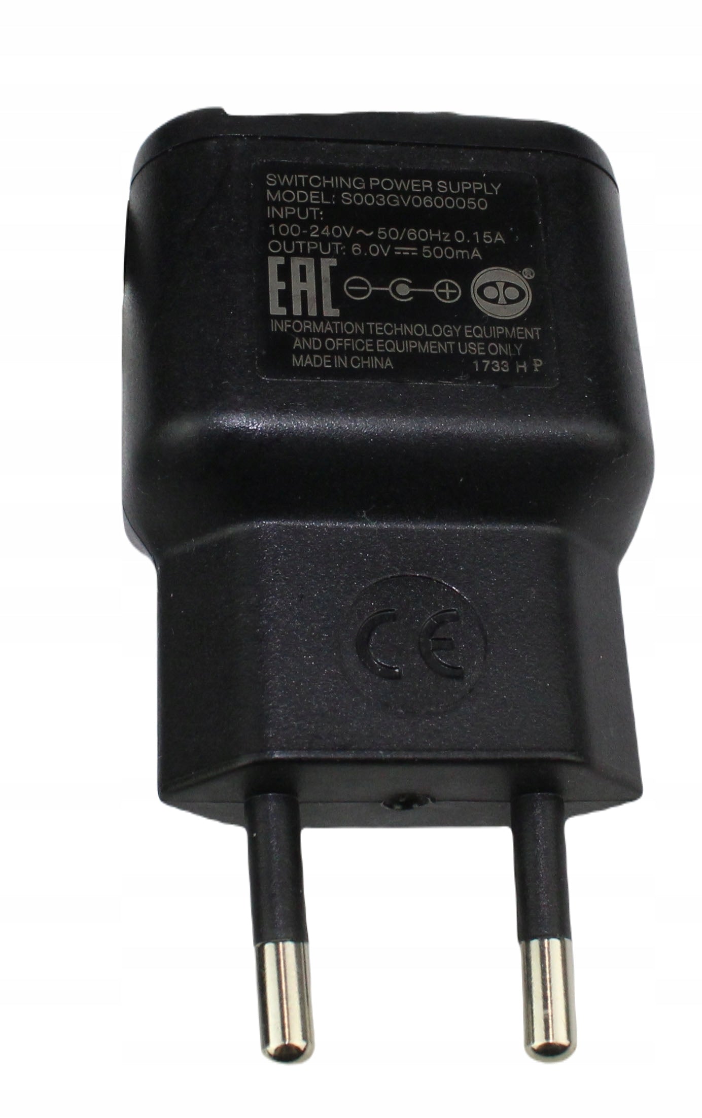 Zasilacz S003GV0600050 6V 500mA 3.5mm