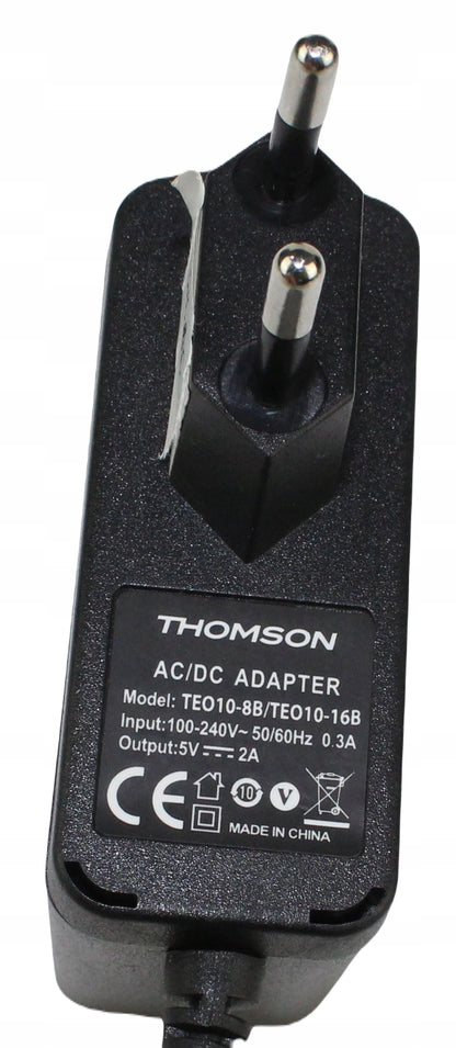 Zasilacz THOMSON TE018-8B/TE010-16B 5V 2A 3.5mm