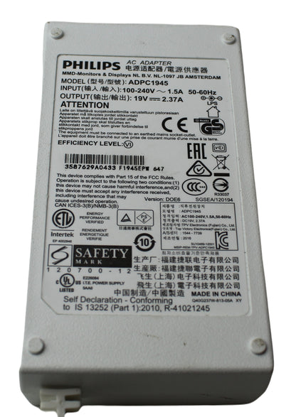 zasilacz PHILIPS ADPC1945 19V 2.37A 5.5mm